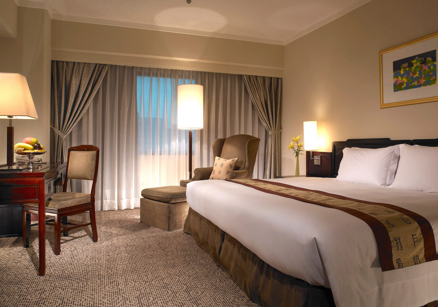 福華大飯店高級雙人房